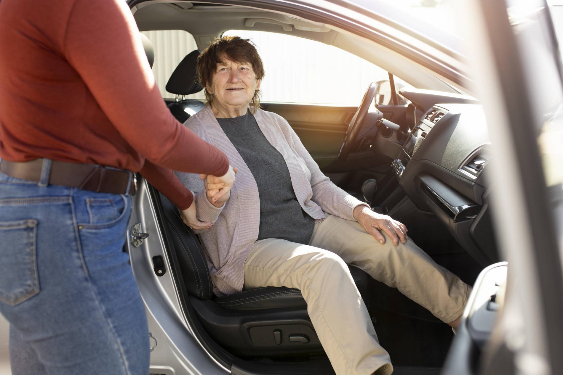 Transport assis vers les hôpitaux et cliniques